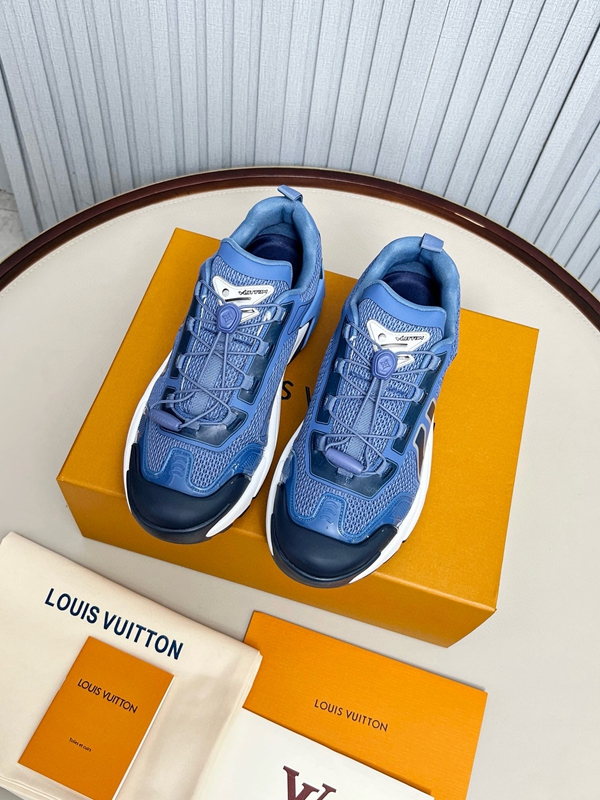 ルイヴィトン靴角部分ディテール